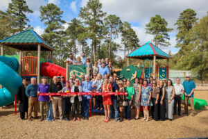 Playground Ribbon Cutting