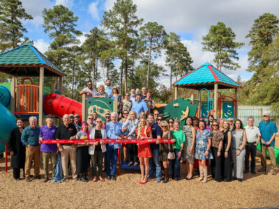Playground Ribbon Cutting